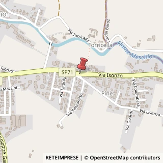 Mappa Via Isonzo, 1, 31016 Cordignano, Treviso (Veneto)