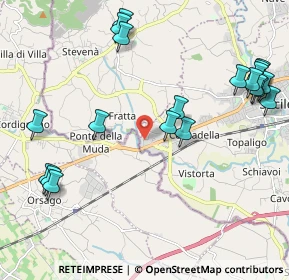 Mappa Via Mezzomonte, 33077 Sacile PN, Italia (2.557)