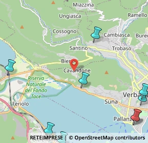 Mappa Strada Vicinale di Sargin, 28925 Verbania VB, Italia (3.50091)