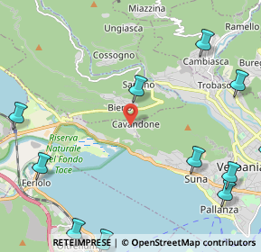 Mappa Strada Vicinale di Sargin, 28925 Verbania VB, Italia (3.15182)