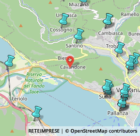 Mappa Strada Vicinale di Sargin, 28925 Verbania VB, Italia (3.0465)