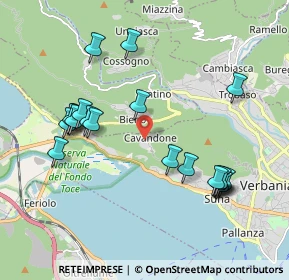 Mappa Strada Vicinale di Sargin, 28925 Verbania VB, Italia (2.038)