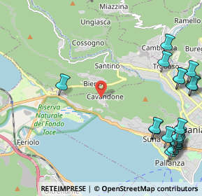 Mappa Strada Vicinale di Sargin, 28925 Verbania VB, Italia (3.097)