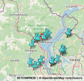 Mappa Strada Vicinale di Sargin, 28925 Verbania VB, Italia (14.3395)