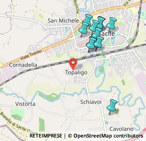 Mappa Strada Comunale Campagnola, 33077 Sacile PN, Italia (1.01273)