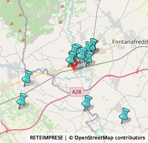 Mappa Strada Comunale Campagnola, 33077 Sacile PN, Italia (2.98667)