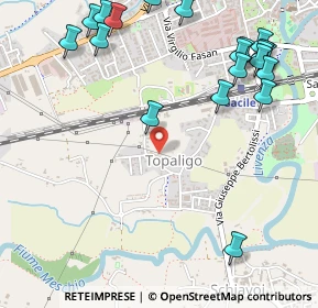 Mappa Strada Comunale Campagnola, 33077 Sacile PN, Italia (0.7)