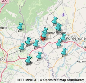 Mappa Via Trentino, 33077 Sacile PN, Italia (6.75706)