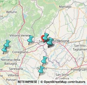 Mappa Via Trentino, 33077 Sacile PN, Italia (17.51833)