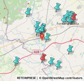 Mappa Via Trentino, 33077 Sacile PN, Italia (4.38)