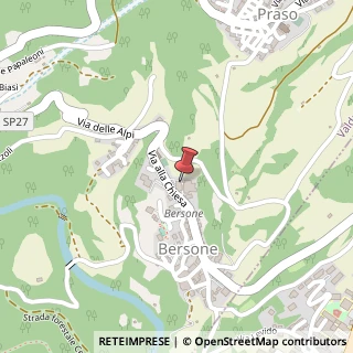 Mappa Via Chiesa, 4, 38085 Bersone, Trento (Trentino-Alto Adige)
