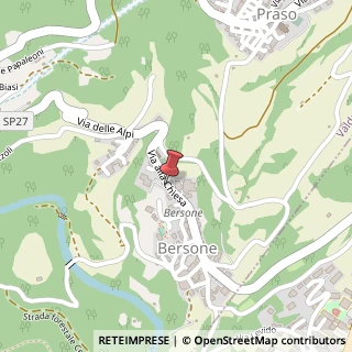 Mappa Via chiesa 11, 38085 Bersone, Trento (Trentino-Alto Adige)