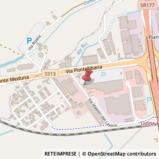 Mappa Via Pontebbana, 25/H, 33080 Fiume Veneto, Pordenone (Friuli-Venezia Giulia)