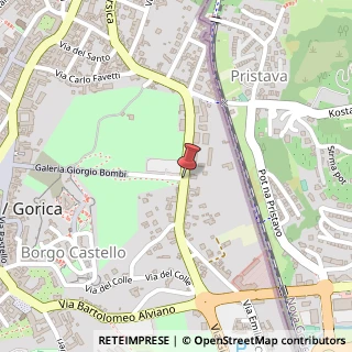 Mappa Via Giorgio Bombi,  7, 34170 Gorizia, Gorizia (Friuli-Venezia Giulia)