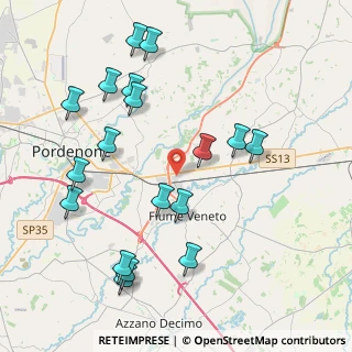 Mappa Gran Shopping Granfiume, 33080 Fiume Veneto PN, Italia (4.47056)
