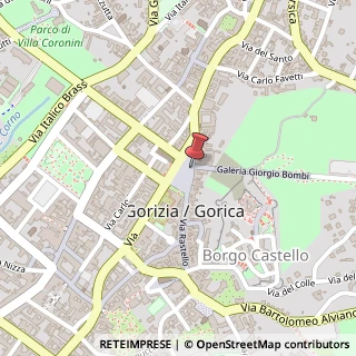 Mappa Piazza della Vittoria, 46, 34170 Gorizia, Gorizia (Friuli-Venezia Giulia)