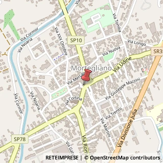 Mappa Via del Commercio, 16, 33050 Mortegliano, Udine (Friuli-Venezia Giulia)