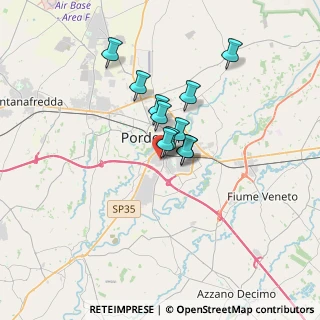 Mappa Via Italo Svevo, 33170 Pordenone PN, Italia (2.23909)