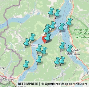 Mappa Località Bagnana, 22025 Lezzeno CO, Italia (6.29947)