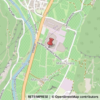 Mappa Via don Francesco Santoni, 9, 38074 Dro, Trento (Trentino-Alto Adige)