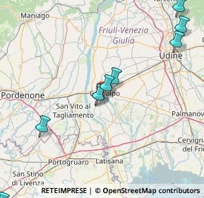 Mappa Via Ermes di Colloredo, 33033 Codroipo UD, Italia (42.43842)