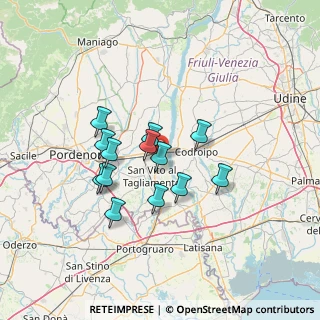 Mappa Via Forgaria ZIPR, 33097 San Vito al Tagliamento PN, Italia (10.80692)