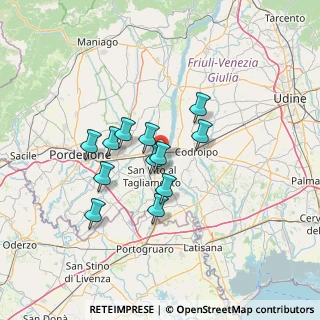 Mappa Via Forgaria ZIPR, 33097 San Vito al Tagliamento PN, Italia (10.38167)