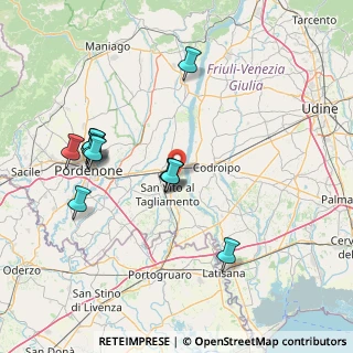 Mappa Via Forgaria ZIPR, 33097 San Vito al Tagliamento PN, Italia (14.975)