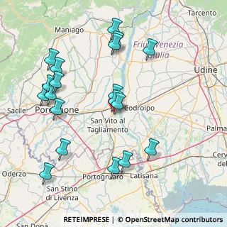Mappa Via Forgaria ZIPR, 33097 San Vito al Tagliamento PN, Italia (17.38474)