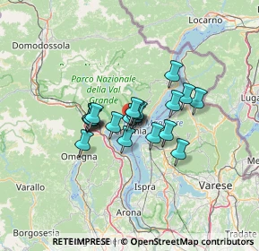 Mappa Antoliva, 28921 Verbania VB, Italia (8.2505)