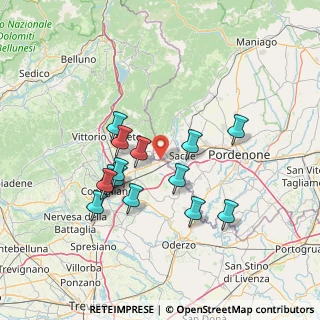 Mappa Via Filermo, 31016 Cordignano TV, Italia (12.72286)