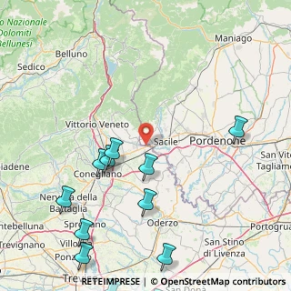 Mappa Via Filermo, 31016 Cordignano TV, Italia (27.56357)