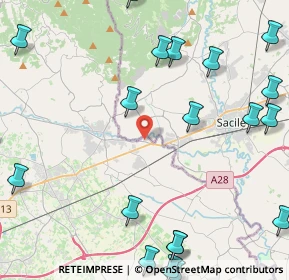 Mappa Via Filermo, 31016 Cordignano TV, Italia (6.2215)