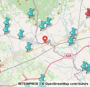 Mappa Via Filermo, 31016 Cordignano TV, Italia (6.8315)