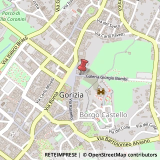 Mappa Via Giorgio Bombi, 6/A, 34010 Gorizia, Gorizia (Friuli-Venezia Giulia)
