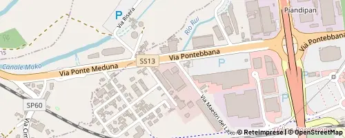 Mappa Fiume Veneto
