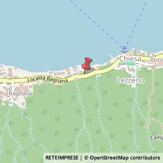 Mappa Strada Statale, 583, 22025 Lezzeno, Como (Lombardia)
