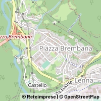 Map Piazza Brembana