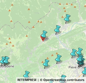 Mappa Via S. Vito, 31050 Miane TV, Italia (6.849)