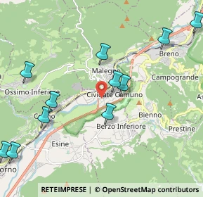 Mappa 25040 Cividate Camuno BS, Italia (2.45182)