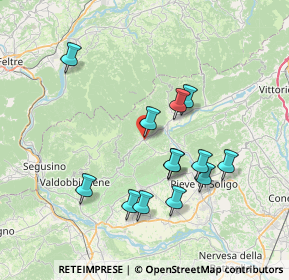 Mappa Via Cava, 31050 Miane TV, Italia (6.93154)