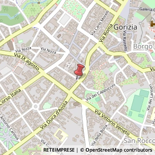 Mappa Via Nazario Sauro, 6, 34170 Gorizia, Gorizia (Friuli-Venezia Giulia)