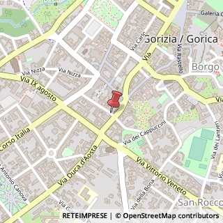 Mappa Piazza del municipio 21, 34170 Gorizia, Gorizia (Friuli-Venezia Giulia)