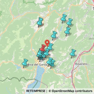 Mappa Via alle Fontane di Laghel, 38074 Dro TN, Italia (6.64889)