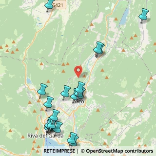 Mappa Via alle Fontane di Laghel, 38074 Dro TN, Italia (5.4385)