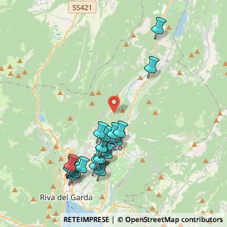 Mappa Via alle Fontane di Laghel, 38074 Dro TN, Italia (4.4415)