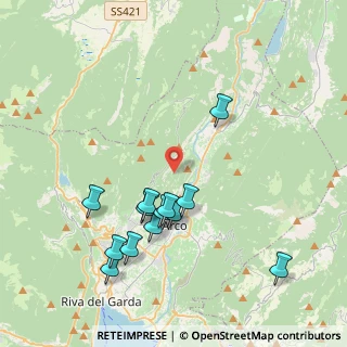 Mappa Via alle Fontane di Laghel, 38074 Dro TN, Italia (4.04)