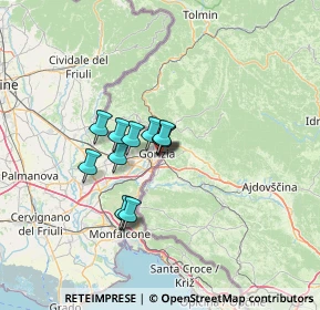 Mappa Via Pietro Blaserna, 34170 Gorizia GO, Italia (8.91667)