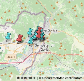 Mappa Via Pietro Blaserna, 34170 Gorizia GO, Italia (2.5665)