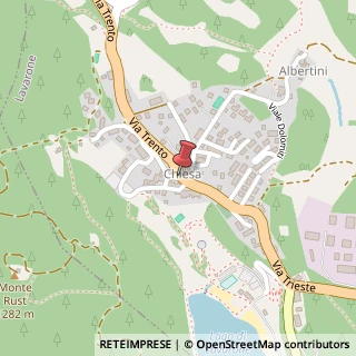 Mappa Piazza Italia, 14, 38046 Lavarone, Trento (Trentino-Alto Adige)